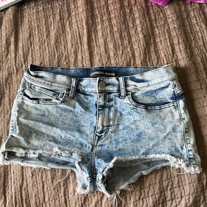 Acid wash Express Shorts